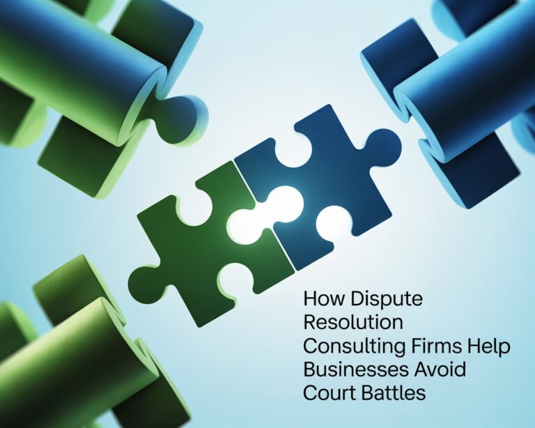 How Dispute Resolution Consulting Firms Help Businesses Avoid Court Battles