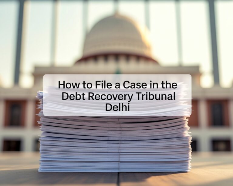 How to File a Case in the Debt Recovery Tribunal Delhi