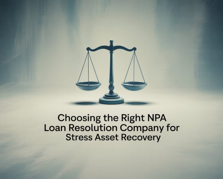 Choosing the Right NPA Loan Resolution Company for Stress Asset Recovery