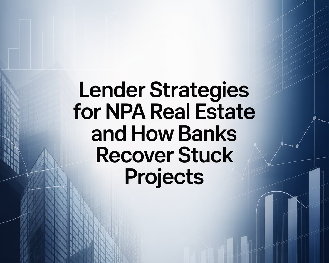 Lender Strategies for NPA Real Estate and How Banks Recover Stuck Projects