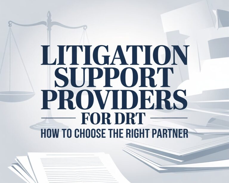 Litigation Support Providers for DRT