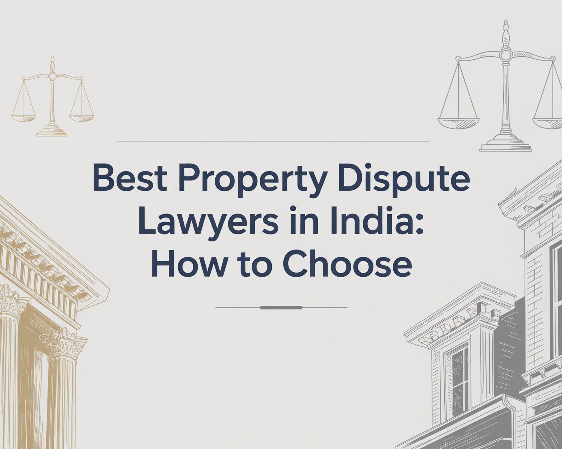 Best Property Dispute Lawyers in India