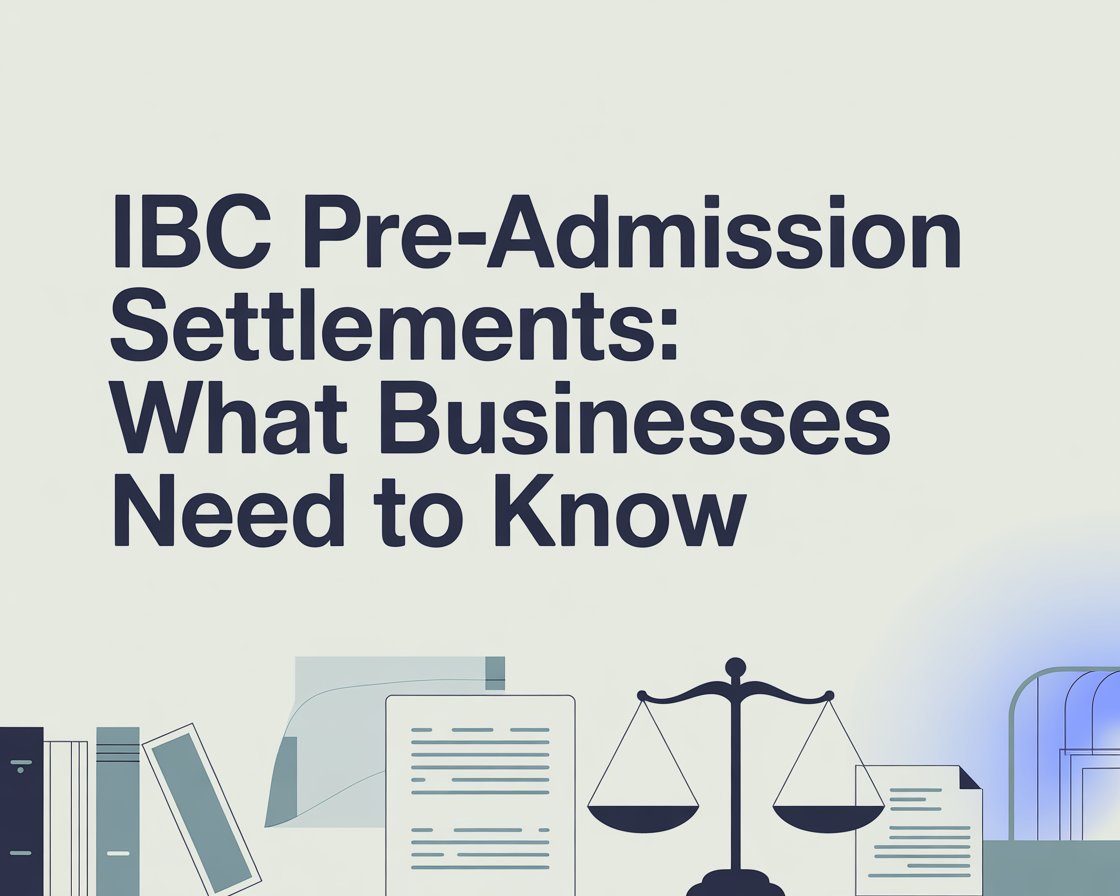 IBC Pre-Admission Settlements