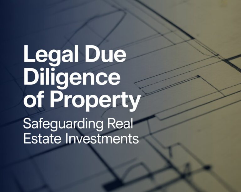 Legal Due Diligence of Property